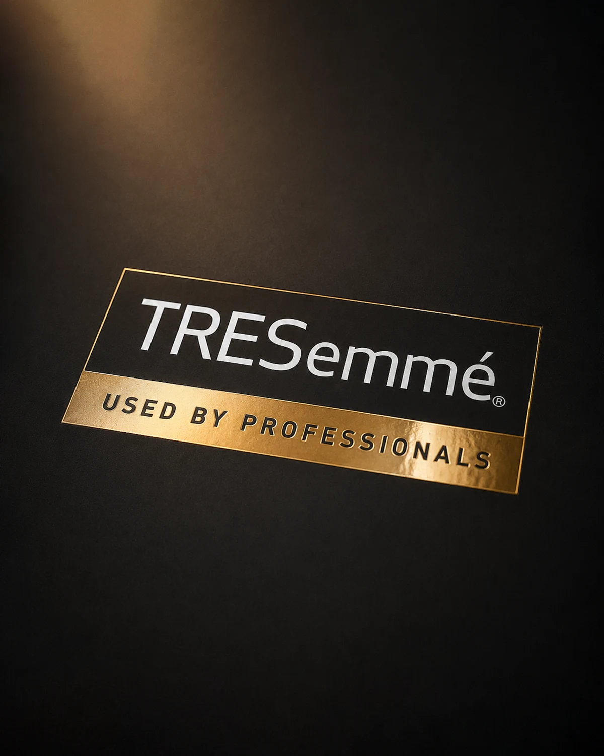Hot stamping oro TRESemmé